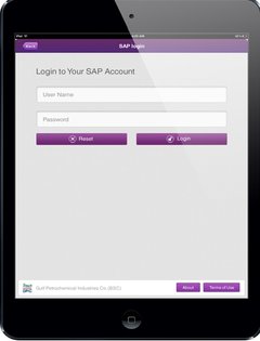 Login to SAP