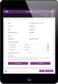 Purchase request details